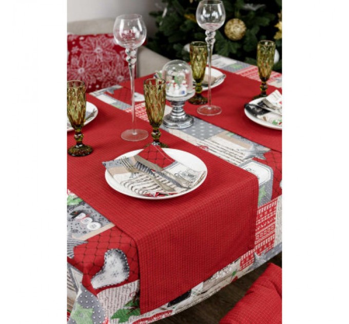 Прованс Серветка на стіл Прованс Merry Christmas 35x45 см (4823093449251)