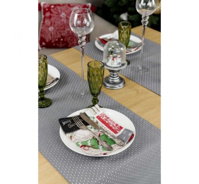 Прованс Серветка на стіл Прованс Merry Christmas 35x45 см (4823093449251)