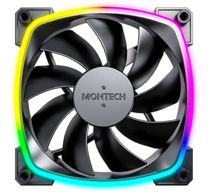 MONTECH Кулер до корпусу MONTECH AX120 PWM BLACK
