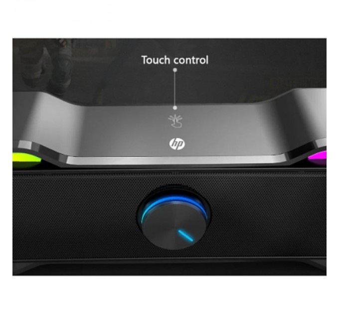 HP Акустична система HP DHE-6002 6Вт RGB 3.5мм + USB (DHE-6002)