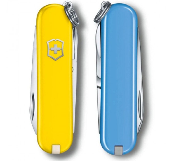 Victorinox Ніж Victorinox Classic SD Ukraine Жовто-блакитний (0.6223.8G.28)