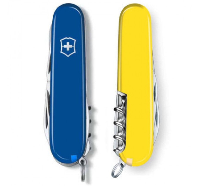 Victorinox Ніж Victorinox Climber Ukraine Синьо-жовтий (1.3703.2.8)