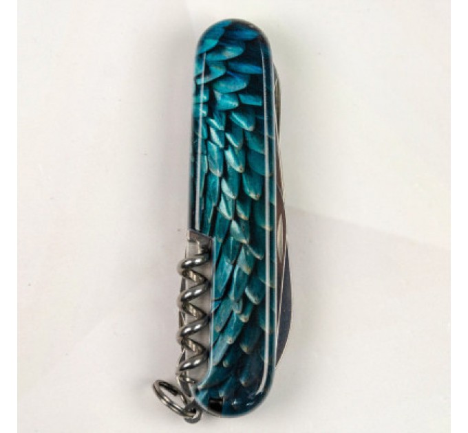 Victorinox Ніж Victorinox Climber Zodiac Лазурний дракон (1.3703.3_Z3290p)