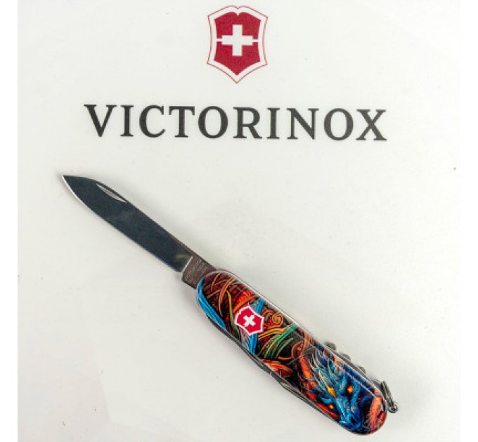 Victorinox Ніж Victorinox Climber Zodiac Сапфіровий дракон (1.3703_Z3260p)