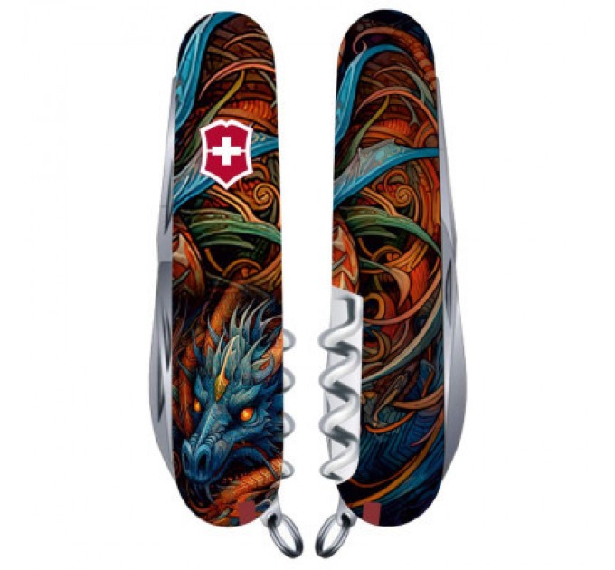 Victorinox Ніж Victorinox Climber Zodiac Сапфіровий дракон (1.3703_Z3260p)