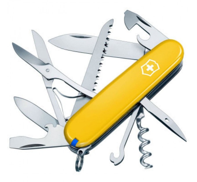 Victorinox Ніж Victorinox Huntsman Ukraine 91 мм Жовто-синій (1.3713.8.2)