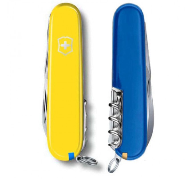 Victorinox Ніж Victorinox Huntsman Ukraine 91 мм Жовто-синій (1.3713.8.2)