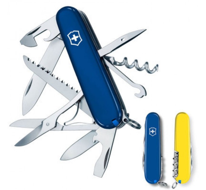 Victorinox Ніж Victorinox Huntsman Ukraine 91 мм Синьо-жовтий (1.3713.2.8)