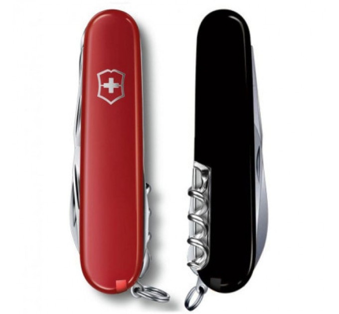 Victorinox Ніж Victorinox Huntsman Ukraine 91 мм Червоно-чорний (1.3713.1.3)