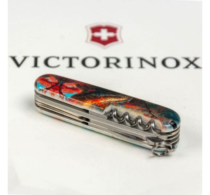 Victorinox Ніж Victorinox Huntsman Zodiac 91 мм Бойовий дракон (1.3713.7_Z3230p)