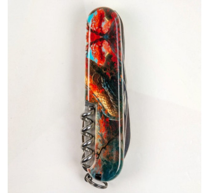 Victorinox Ніж Victorinox Huntsman Zodiac 91 мм Бойовий дракон (1.3713.7_Z3230p)