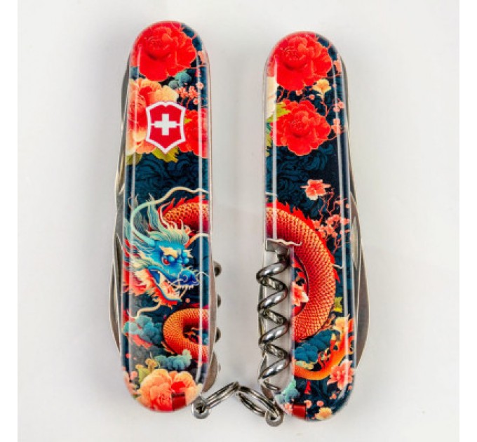 Victorinox Ніж Victorinox Huntsman Zodiac 91 мм Китайський дракон (1.3713_Z3200p)