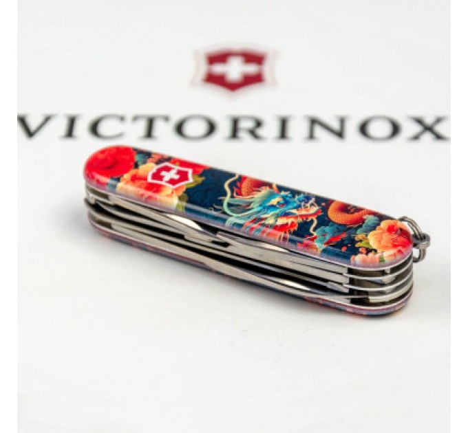 Victorinox Ніж Victorinox Huntsman Zodiac 91 мм Китайський дракон (1.3713_Z3200p)