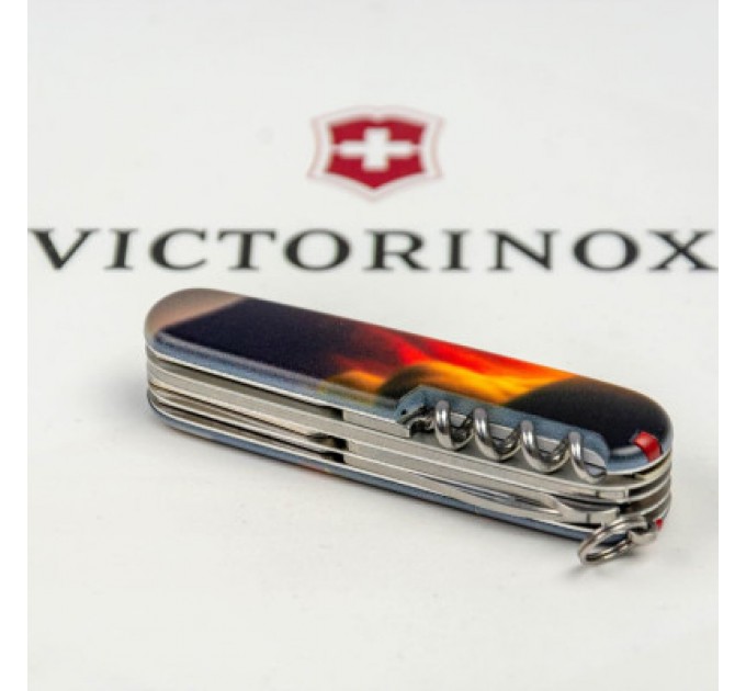 Victorinox Ніж Victorinox Huntsman Zodiac 91 мм Фантастичний дракон (1.3713.3_Z3210p)