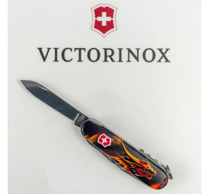 Victorinox Ніж Victorinox Huntsman Zodiac 91 мм Фантастичний дракон (1.3713.3_Z3210p)