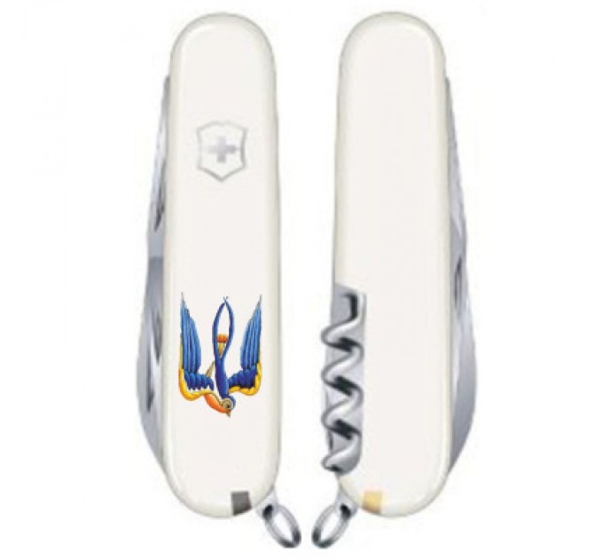 Victorinox Ніж Victorinox Spartan Ukraine 91 мм Тризуб Ластівка (1.3603.7_T1230u)