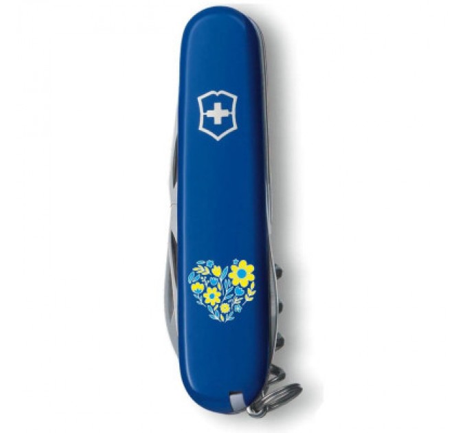 Victorinox Ніж Victorinox Spartan Ukraine 91 мм Квіткове серце (1.3603.2_T1246u)