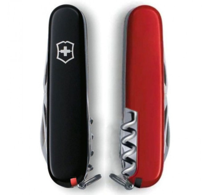 Victorinox Ніж Victorinox Spartan Ukraine 91 мм Чорно-червоний (1.3603.3.1)