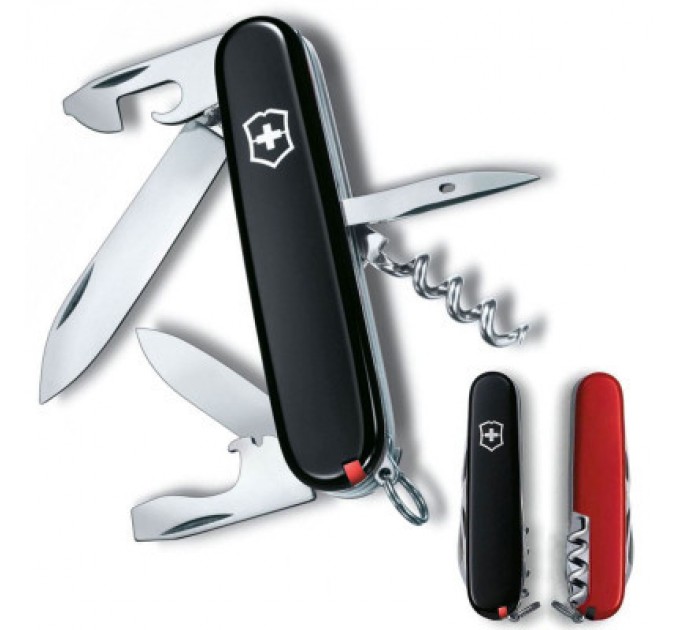 Victorinox Ніж Victorinox Spartan Ukraine 91 мм Чорно-червоний (1.3603.3.1)