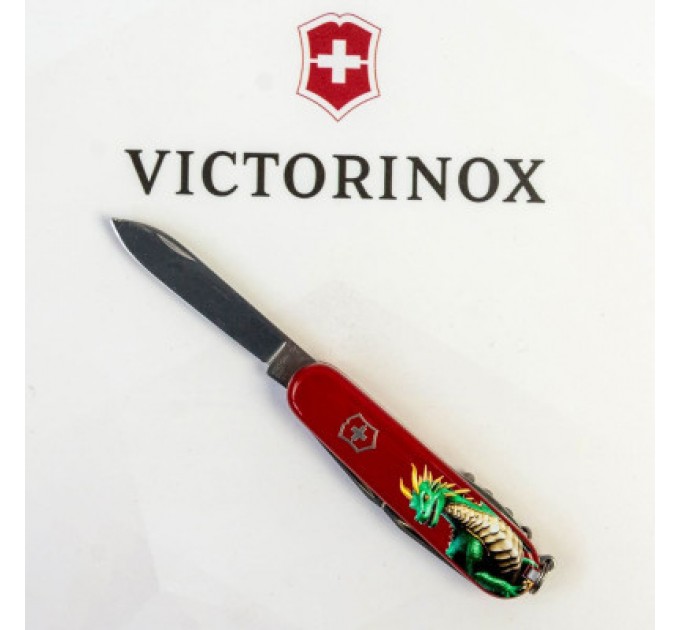 Victorinox Ніж Victorinox Spartan Zodiac 91 мм Зелений дракон (1.3603_Z3340u)