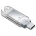 Victorinox Ніж Victorinox VictorinoxWor 58 мм Прозорий червоний USB 3.0/3.1 32 Gb (4.6235.TG32B1)