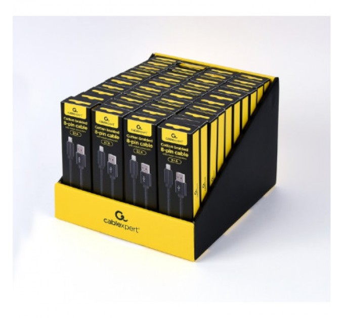 Cablexpert Дата кабель USB 2.0 AM to Lightning 2.0m 2.1A Cablexpert (CCDB-mUSB2B-AMLM-6)