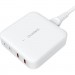 Choetech Зарядний пристрій Choetech GaN 2 USB-A / 2 USB-C 100W QC3.0/PD/PPS (PD8008-EU-WH)