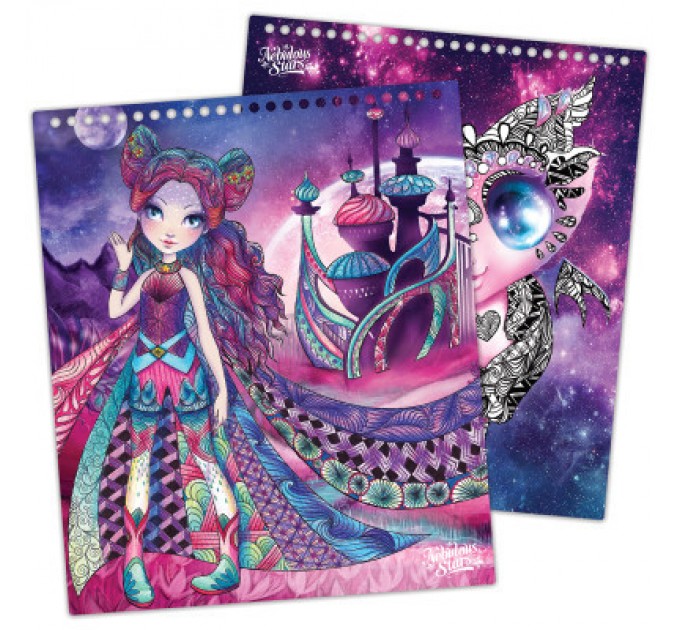 Nebulous Stars Набір для творчості Nebulous Stars Скетчбук: Небулія, мотиви космосу (11101)