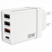Verbatim Зарядний пристрій Verbatim USB 30W PD3.0 4-ports white (49701)