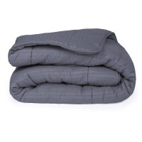 Ковдра MirSon зимова Шовкова Супер Тепла №9003 Eco Light Gray 140x205 см (2200005993484)