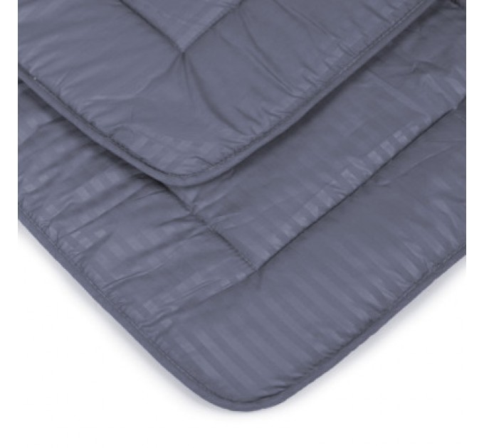 MirSon Ковдра MirSon зимова Шовкова Супер Тепла №9003 Eco Light Gray 200x220 см (2200005993514)