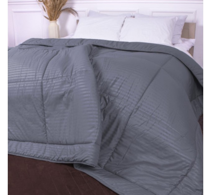 MirSon Ковдра MirSon зимова Шовкова Супер Тепла №9003 Eco Light Gray 220x240 см (2200005993521)
