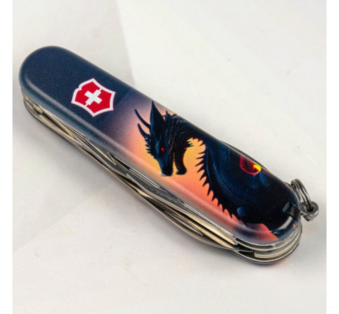 Victorinox Ніж Victorinox Climber Zodiac Дракон в променях сонця (1.3703.3_Z3270p)