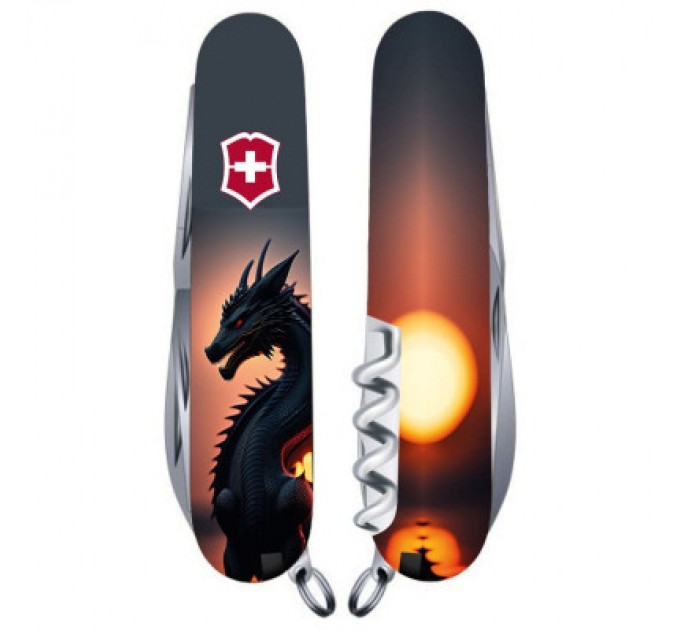 Victorinox Ніж Victorinox Climber Zodiac Дракон в променях сонця (1.3703.3_Z3270p)