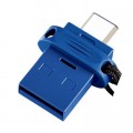 Verbatim USB флеш накопичувач Verbatim 32GB Dual USB Drive USB 3.0/Type-C (49966)