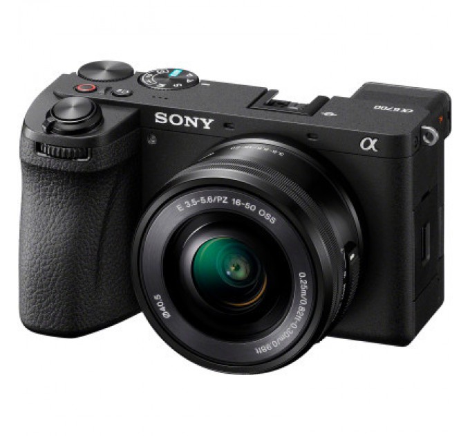 Sony Цифровий фотоапарат Sony Alpha 6700 kit 16-50mm Black (ILCE6700LB.CEC)