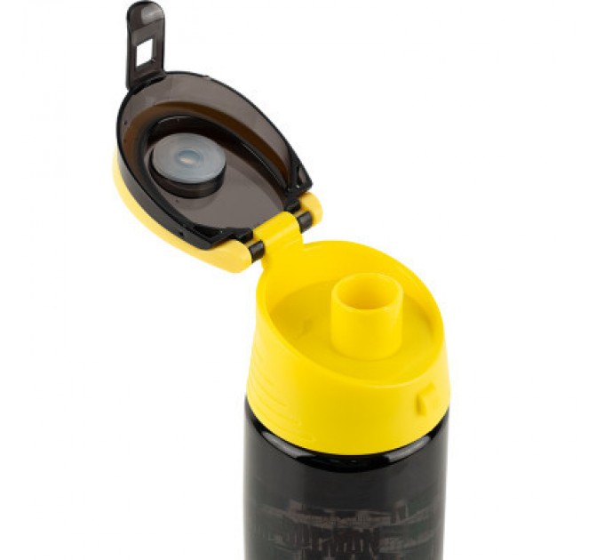 Kite Поїльник-непроливайка Kite DC Comics24-401, 550 мл, чорна (DC24-401)