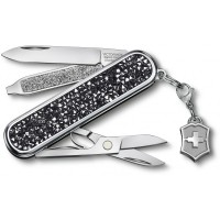 Ніж Victorinox Classic SD Brilliant Crystal + брелок-лого (0.6221.35)