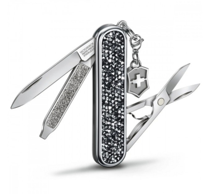 Victorinox Ніж Victorinox Classic SD Brilliant Crystal + брелок-лого (0.6221.35)