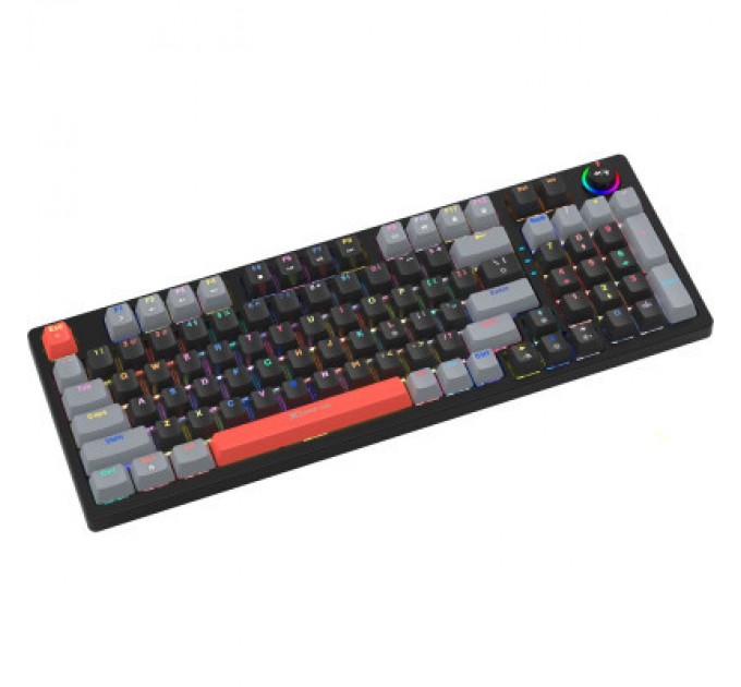 Xtrike ME Клавіатура Xtrike ME GK-987 RGB Mechanical USB UA Black/Grey (GK-987GGRUA)