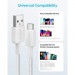Anker Дата кабель USB 2.0 AM to Type-C 0.9m 322 White Anker (A81H5H21/A81H5G21)