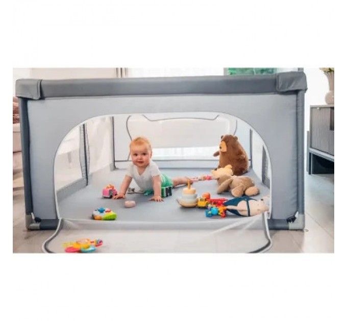 Lionelo Дитячий манеж Lionelo Willow Grey Concrete (LO-WILLOW GREY CONCRETE)
