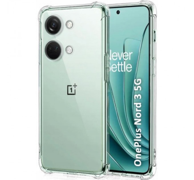 BeCover Чохол до мобільного телефона BeCover Anti-Shock OnePlus Nord 3 5G Clear (710620)