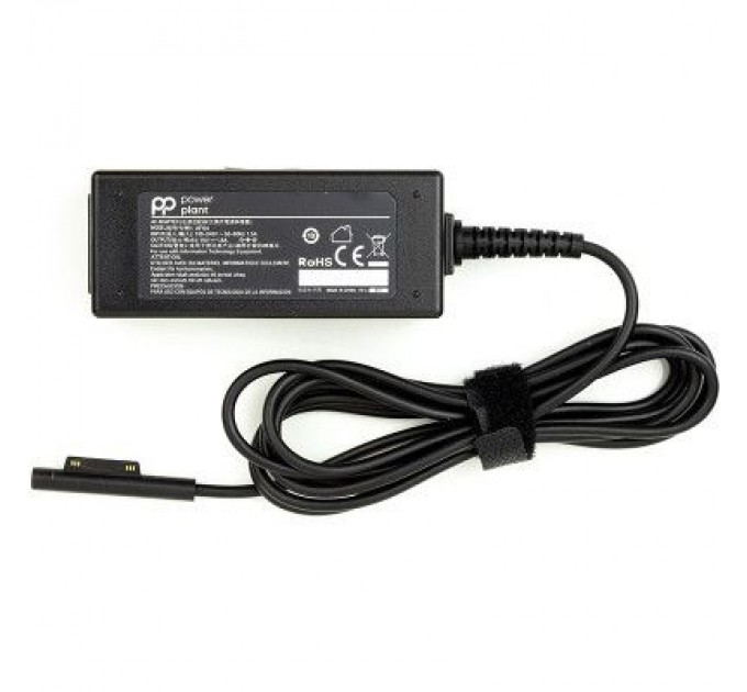 PowerPlant Блок живлення до ноутбуку PowerPlant MICROSOFT 220V, 15V 24W 1.6A (MS4) (MI24CMS4)