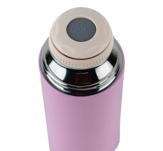 Kite Поїльник-непроливайка Kite Термос Pearl, 350 мл, рожевий (K24-302-3)