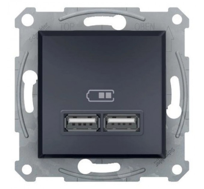 Schneider Electric USB розетка Schneider Electric ASFORA USB 2,1A (EPH2700271)