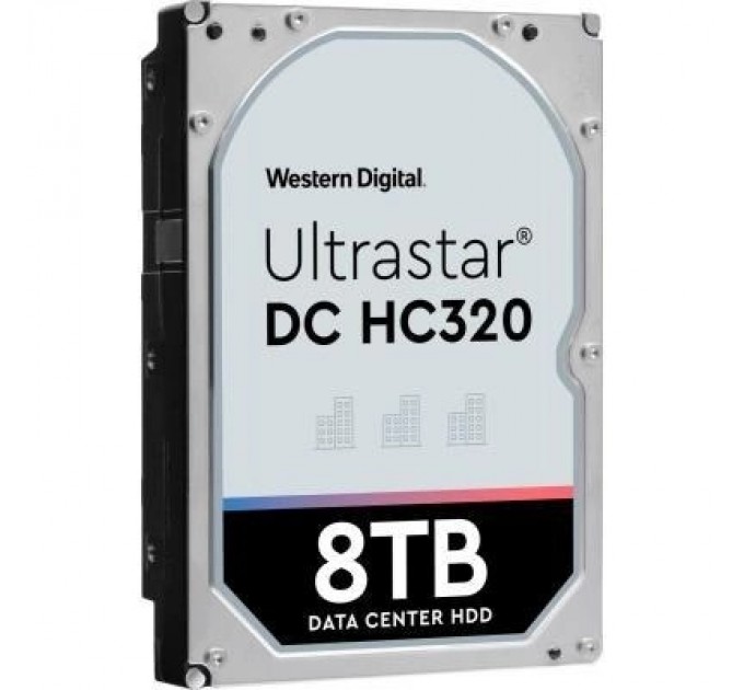 WESTERN DIGITAL ULTRASTAR Накопитель HDD 3.5" SATA 8.0TB WD Ultrastar DC HC320 7200rpm 256MB (0B36404)