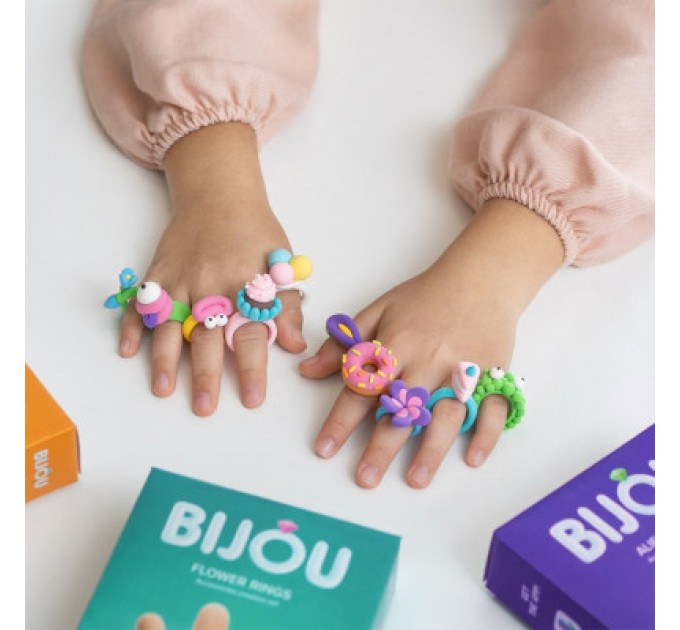 Lipaka Набір для творчості Lipaka пластиліну – Біжутерія: Солодкі Кільця (31002-UA01)