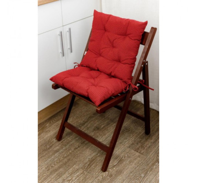 Прованс Подушка на стілець Прованс Merry Christmas червона 40х40 см (031484)