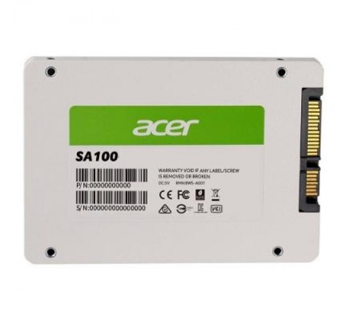 Acer Накопичувач SSD 2.5" 240GB SA100 Acer (BL.9BWWA.102)
